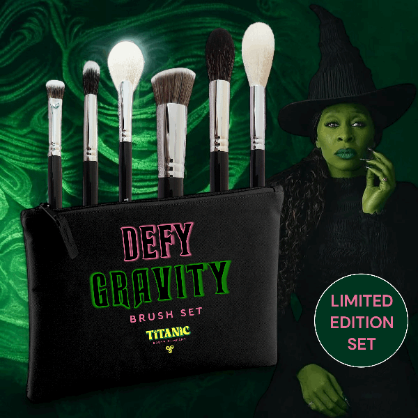 The Defy Gravity Brush Set – Used to Create Wicked’s Iconic Elphaba Look