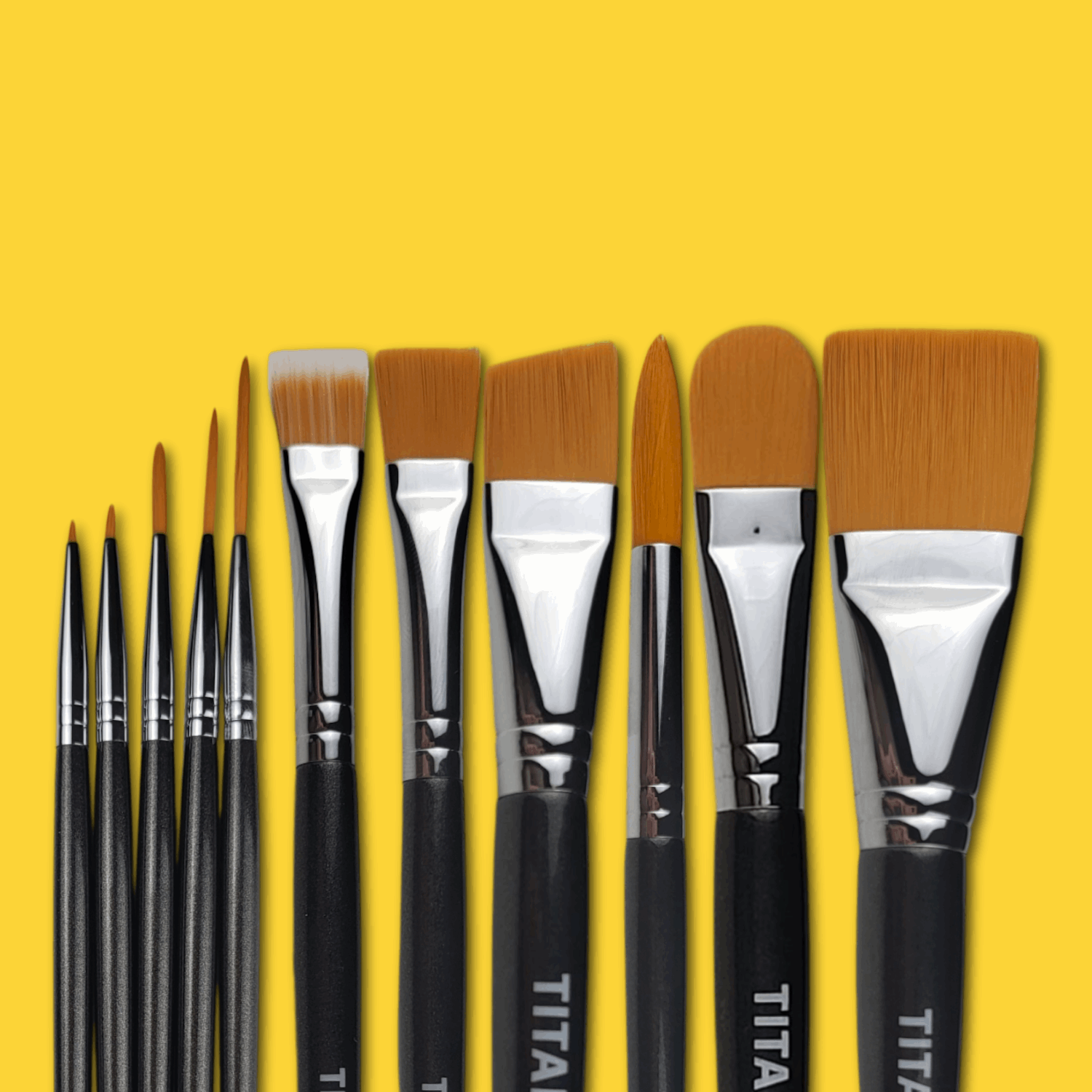 The Hybrid Heroes - 11-Piece Multifunctional Brush Set