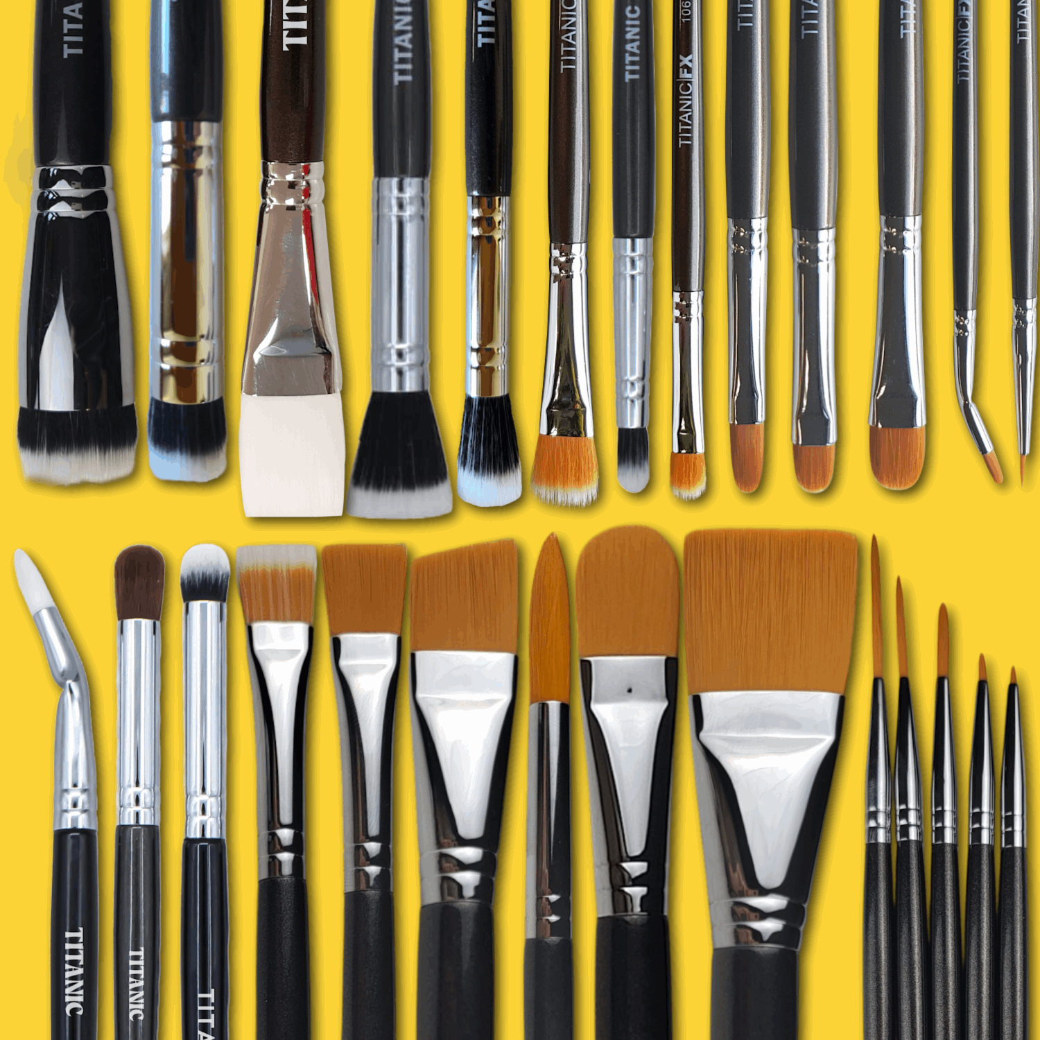 The Quantum Master - The Ultimate 28 piece SFX Brush Set